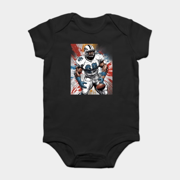 American Football Touchdown Baby Bodysuit by animegirlnft